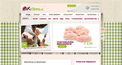 Desktop Screenshot of okvlees.nl